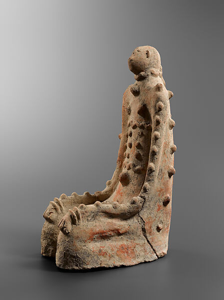 Kneeling Figure, Terracotta, Middle Niger civilization 