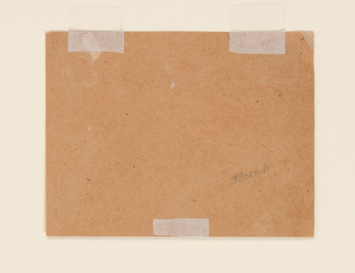 A Lion Fighting a Crocodile, Ink and translucent watercolor on paper, India (Rajasthan, Bundi)