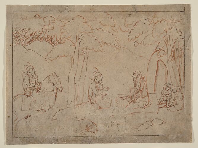 Rama and Lakshmana Visit the Hermitage of an Ascetic