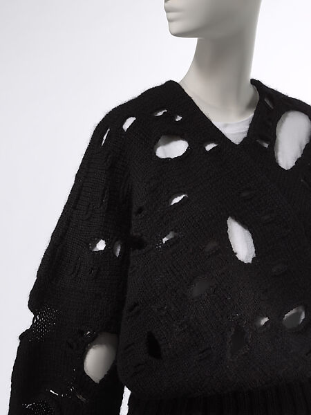 Ensemble, Comme des Garçons (Japanese, founded 1969), (a) wool, (b) cotton, polyester, (c) cotton, Japanese