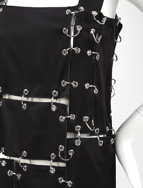 "Ring" dress, Christopher Kane (British, born 1982), silk, metal, British