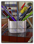 Where’s My Water?, Tabor Robak (American, born 1986), Twelve-channel digital animation, color, silent, 8 min., 58 sec.