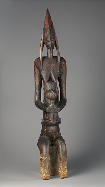 Mother and Child, Wood, Bamana peoples 