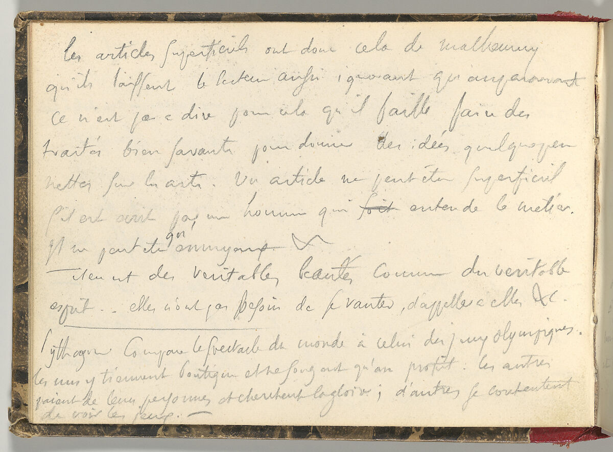 Normandy Sketchbook, Eugène Delacroix (French, Charenton-Saint-Maurice 1798–1863 Paris), Graphite and watercolor, period binding