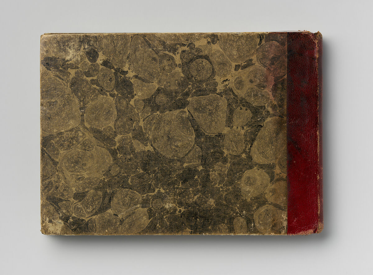 Normandy Sketchbook, Eugène Delacroix (French, Charenton-Saint-Maurice 1798–1863 Paris), Graphite and watercolor, period binding