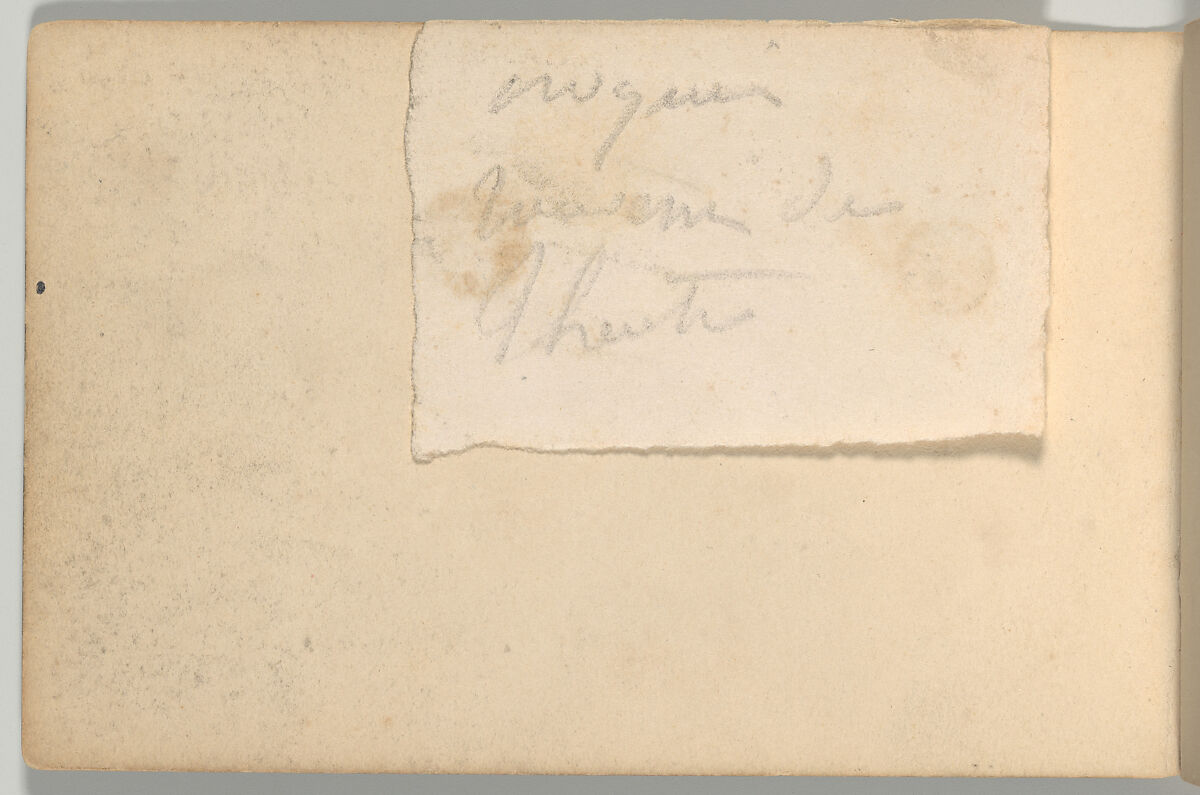 Othello Sketchbook, Eugène Delacroix (French, Charenton-Saint-Maurice 1798–1863 Paris), Watercolor, pen and ink, and graphite