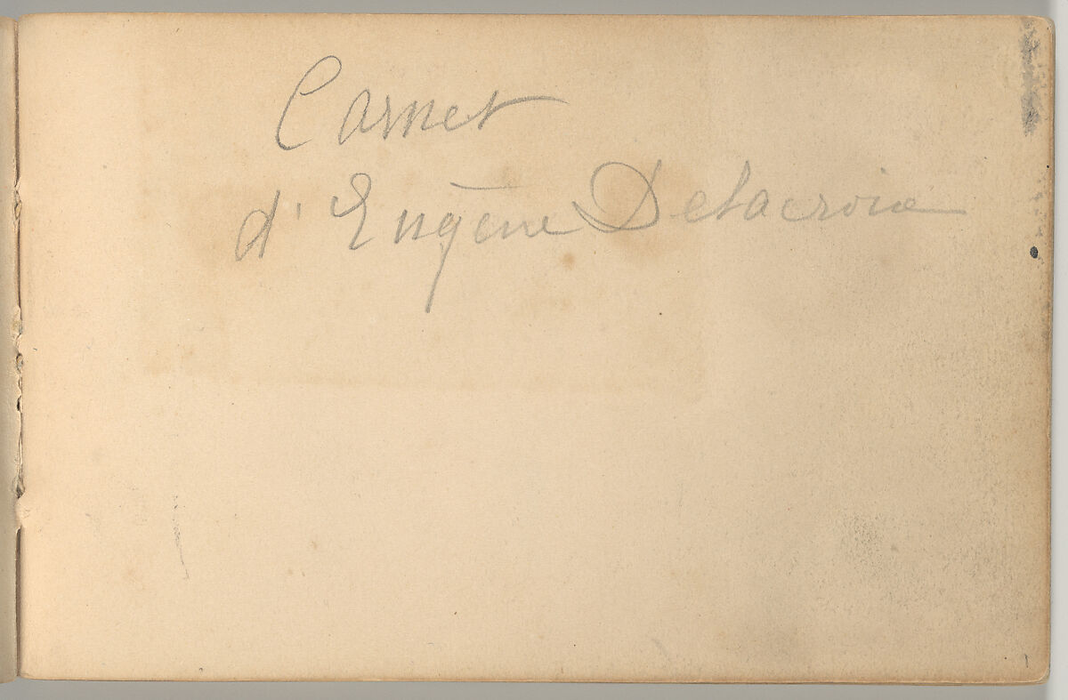 Othello Sketchbook, Eugène Delacroix (French, Charenton-Saint-Maurice 1798–1863 Paris), Watercolor, pen and ink, and graphite