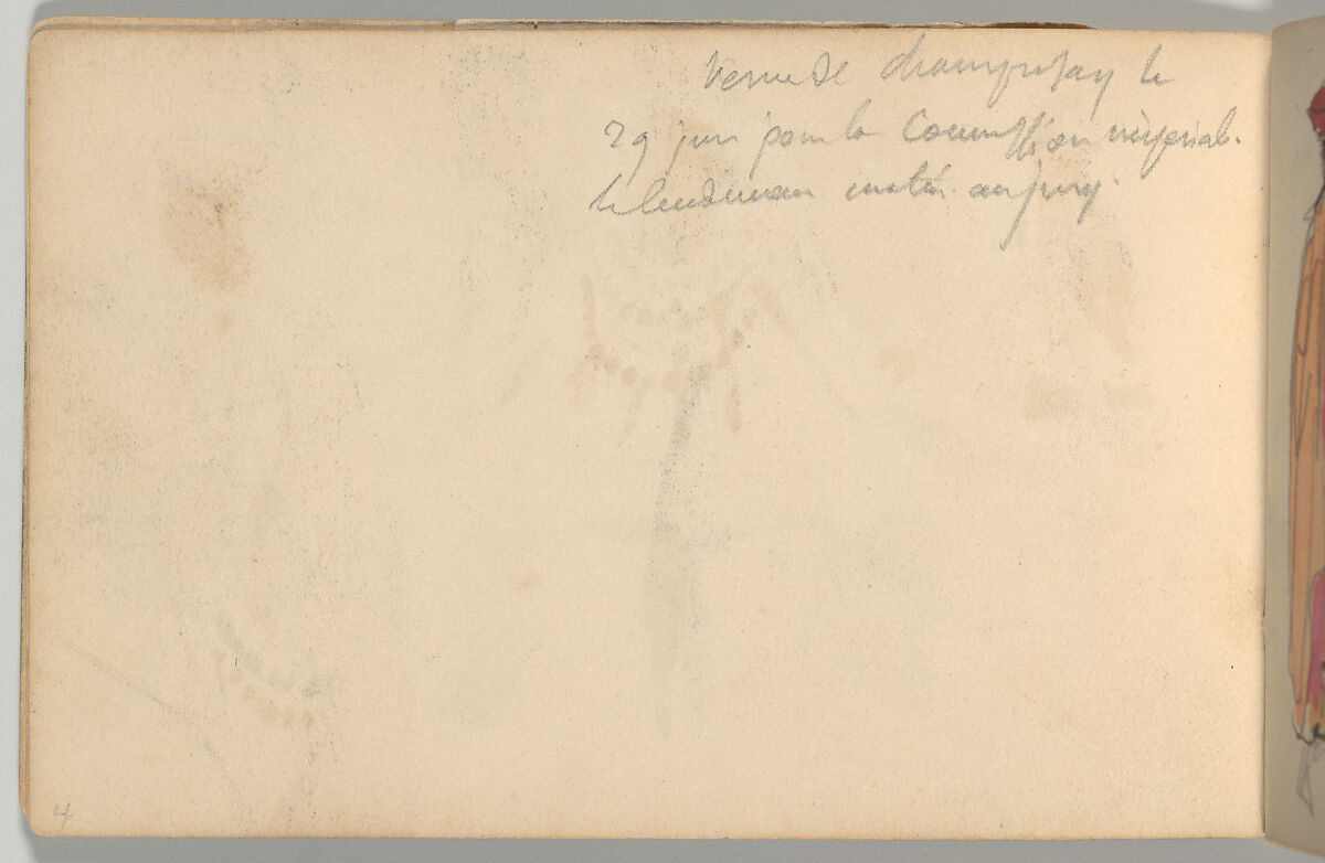 Othello Sketchbook, Eugène Delacroix (French, Charenton-Saint-Maurice 1798–1863 Paris), Watercolor, pen and ink, and graphite