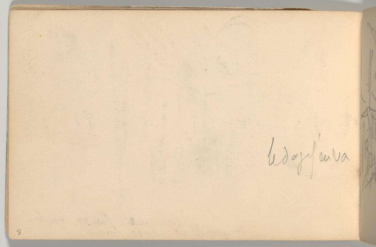 Othello Sketchbook, Eugène Delacroix (French, Charenton-Saint-Maurice 1798–1863 Paris), Watercolor, pen and ink, and graphite
