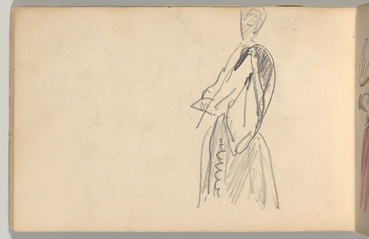 Othello Sketchbook, Eugène Delacroix (French, Charenton-Saint-Maurice 1798–1863 Paris), Watercolor, pen and ink, and graphite