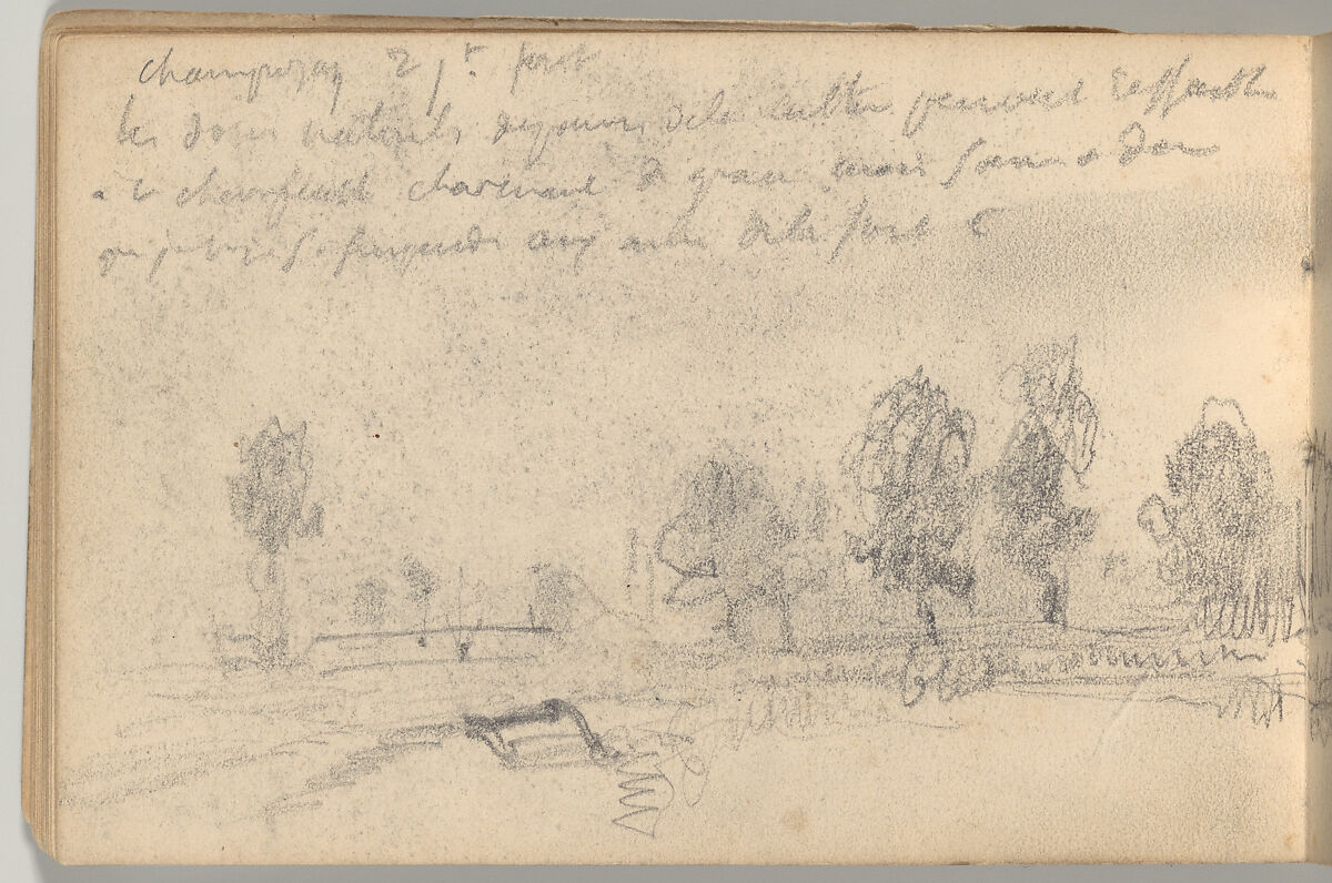 Othello Sketchbook, Eugène Delacroix (French, Charenton-Saint-Maurice 1798–1863 Paris), Watercolor, pen and ink, and graphite