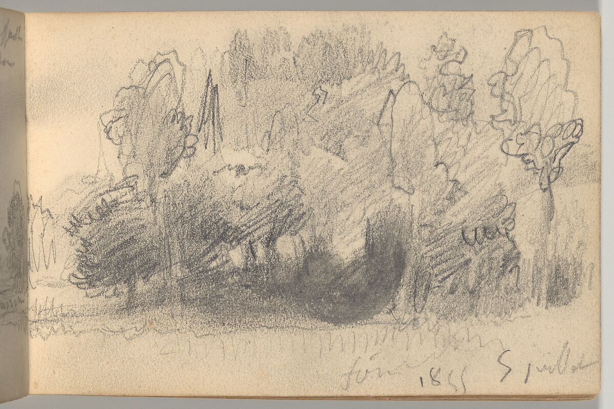 Othello Sketchbook, Eugène Delacroix (French, Charenton-Saint-Maurice 1798–1863 Paris), Watercolor, pen and ink, and graphite