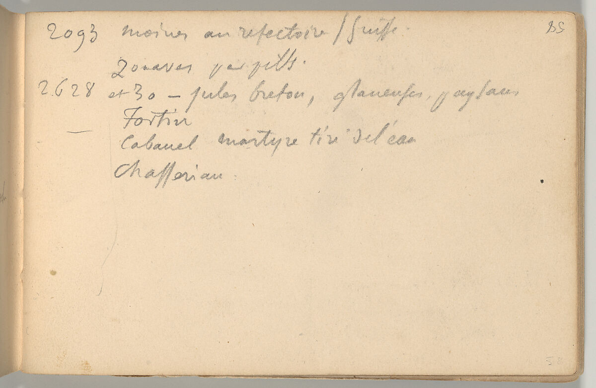 Othello Sketchbook, Eugène Delacroix (French, Charenton-Saint-Maurice 1798–1863 Paris), Watercolor, pen and ink, and graphite