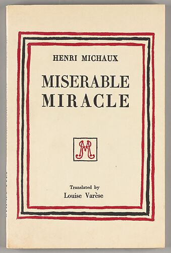 Miserable miracle (mescaline)