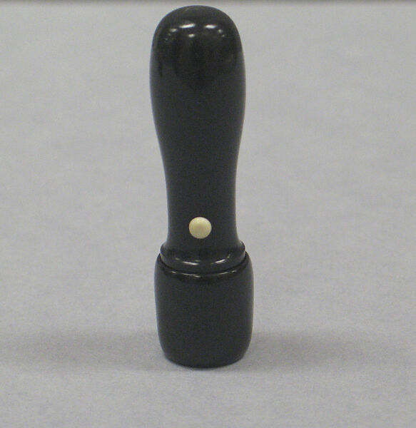 Seal with the Legend: "Gu Luofu cang" (John M. Crawford Jr.), Horn, China