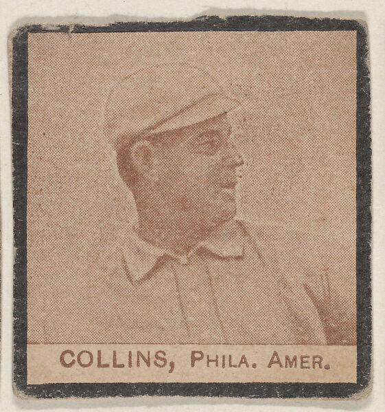 Collins, Phila. Amer. from the Jay S. Meyer Base Ball Snap Shots candy series (W555), Jay S. Meyer Confectioners, Philadelphia, Commercial photolithograph 