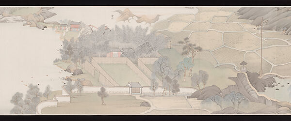 The Virtuous Being, Hao Liang (Chinese, born 1983), Handscroll; ink and color on silk, plus research materials of mixed media, China