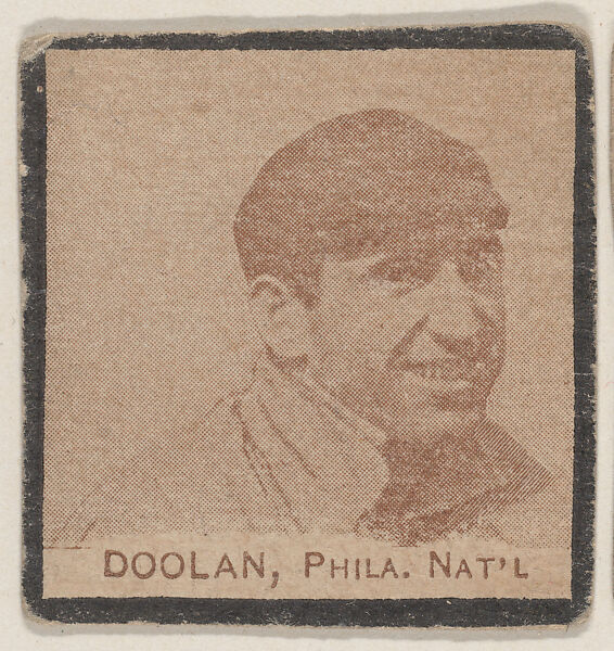 Doolan, Phila. Nat'l from the Jay S. Meyer Base Ball Snap Shots candy series (W555), Jay S. Meyer Confectioners, Philadelphia, Commercial photolithograph 