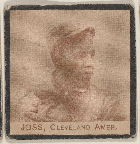 Joss, Cleveland Amer. from the Jay S. Meyer Base Ball Snap Shots candy series (W555)