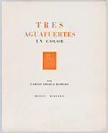 Portfolio of three colour prints, Carlos Orozco Romero (Mexican, Guadalajara 1896–1984 Mexico City)