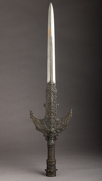 Replica of a Sinhalese Ceremonial Spearhead, Eisenhüttenwerk Mägdesprung (German, Mägdesprung 1646–1972), Cast iron, German 