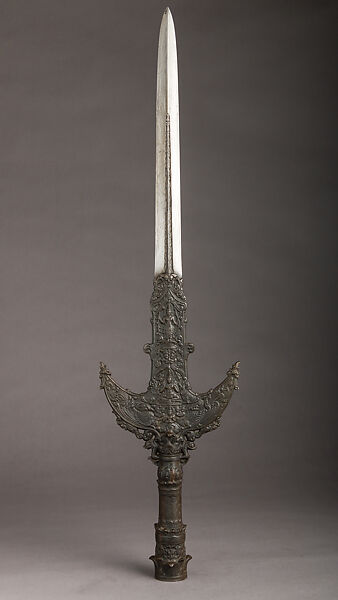 Replica of a Sinhalese Ceremonial Spearhead, Eisenhüttenwerk Mägdesprung (German, Mägdesprung 1646–1972), Cast iron, German