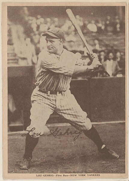 Baseball - Lou Gehrig - Images