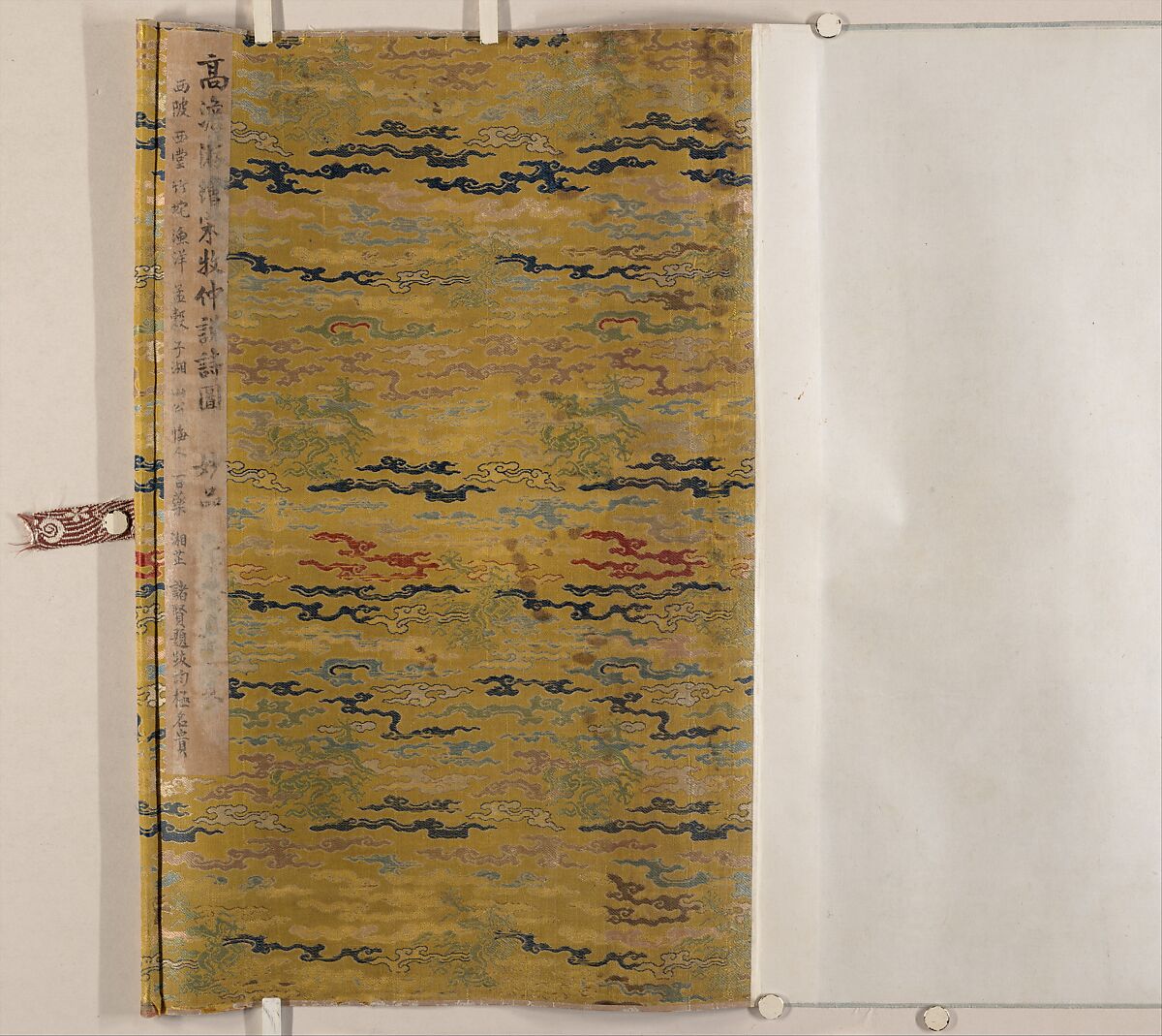 Discourse on Poetry, Gao Jian (Chinese, 1634–after 1715), Handscroll; ink on paper, China