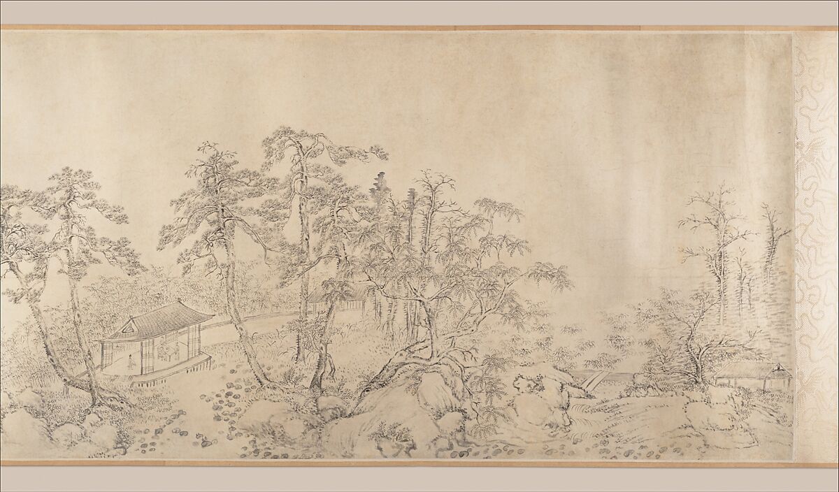Discourse on Poetry, Gao Jian (Chinese, 1634–after 1715), Handscroll; ink on paper, China