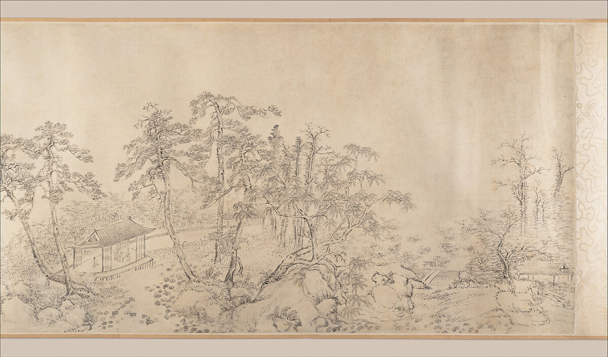 Discourse on Poetry, Gao Jian (Chinese, 1634–after 1715), Handscroll; ink on paper, China 
