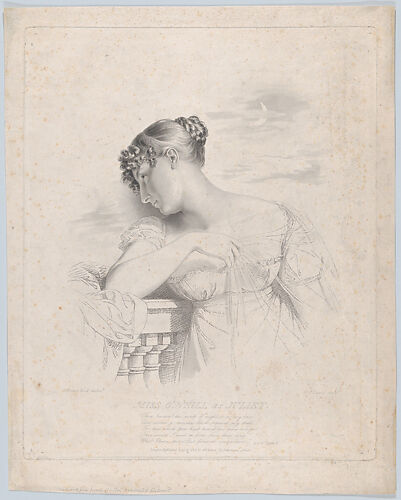 Miss O'Neill as Juliet