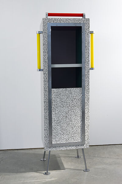 Vetrinetta di Famiglia, Ettore Sottsass (Italian (born Austria), Innsbruck 1917–2007 Milan), metal, glass, laminate 