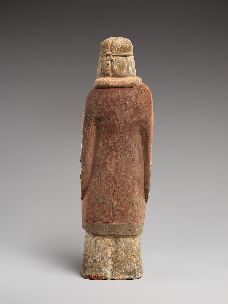 Officer, Earthenware with pigment, China