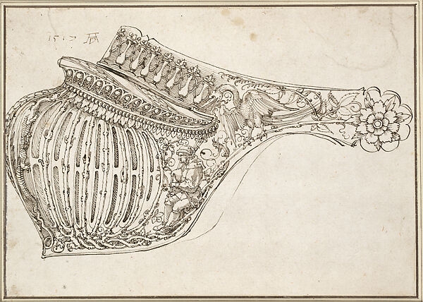 Design for the Ornamentation of the Visor of a Cavalry Helmet