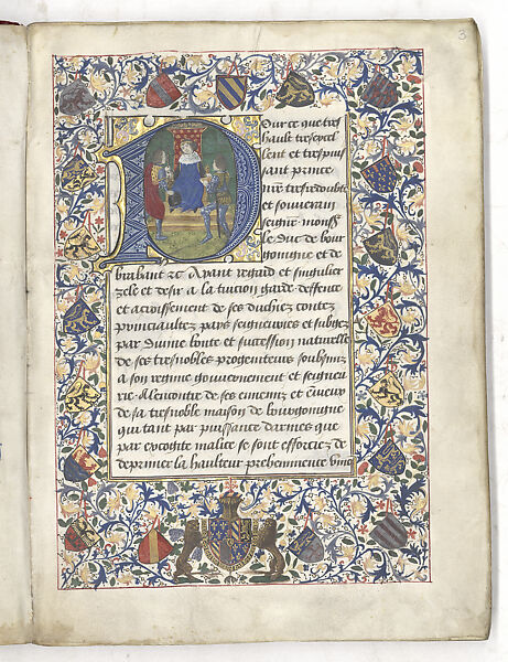 Military Ordinances of Charles the Bold, Illumination on vellum, Netherlandish 