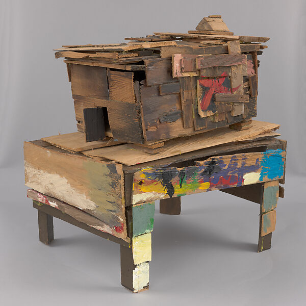 Old Colored School, Beverly Buchanan  American, Wood and paint