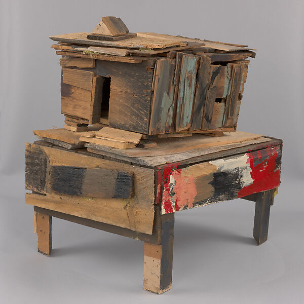 Old Colored School, Beverly Buchanan (American, Fuquay, North Carolina 1940–2015 Ann Arbor, Michigan), Wood and paint