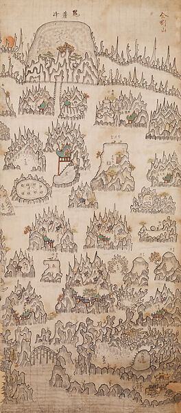 Unidentified artist | Mount Geumgang | Korea | Joseon dynasty (1392 ...