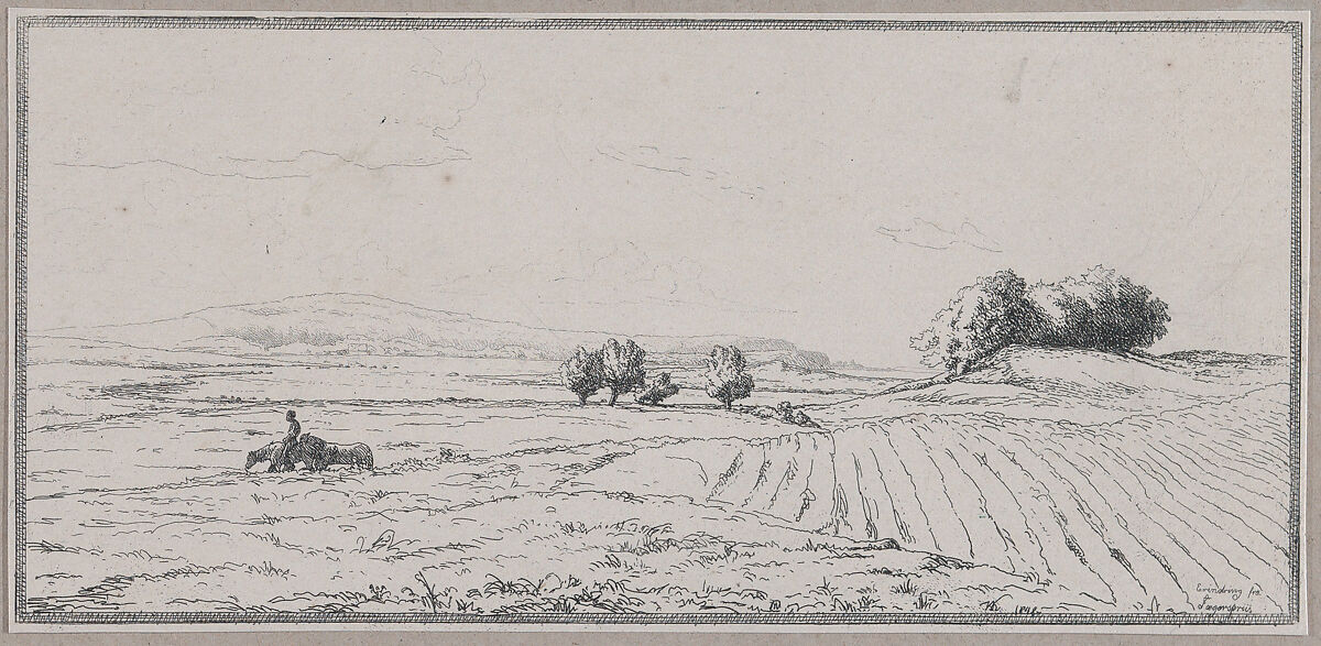Maritime and Rural Views, Peter Vilhelm Carl Kyhn (Danish, Copenhagen 1819–1903 Frederiksberg), Etching
