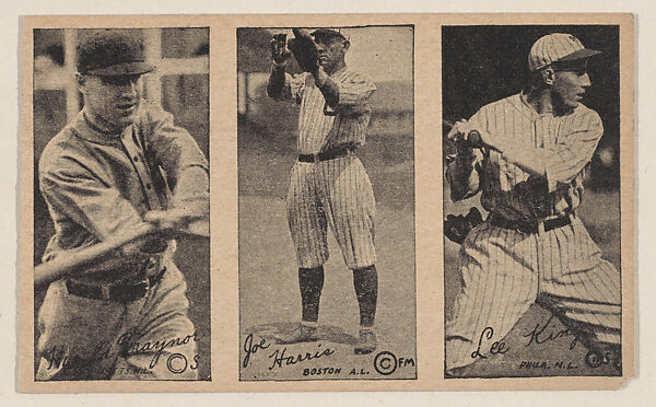Uncut Baseball strip cards (W572), Commercial photolithograph 