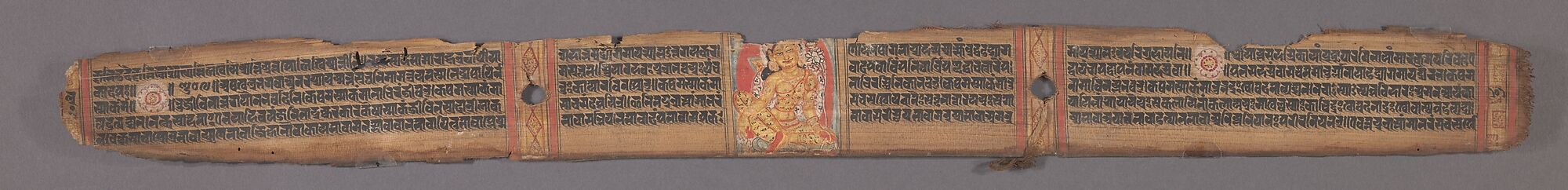 White Tara, Leaf from a dispersed Ashtasahasrika Prajnaparamita (Perfection of Wisdom) Manuscript