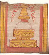 Folio from a Manuscript of the Ashtasahasrika Prajnaparamita (Perfection of Wisdom), Ink and color on palm leaf, India (Bihar or West Bengal) 