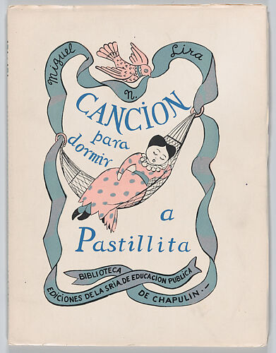 A children's book: 'Cancion para dormir a pastillita', from the series 