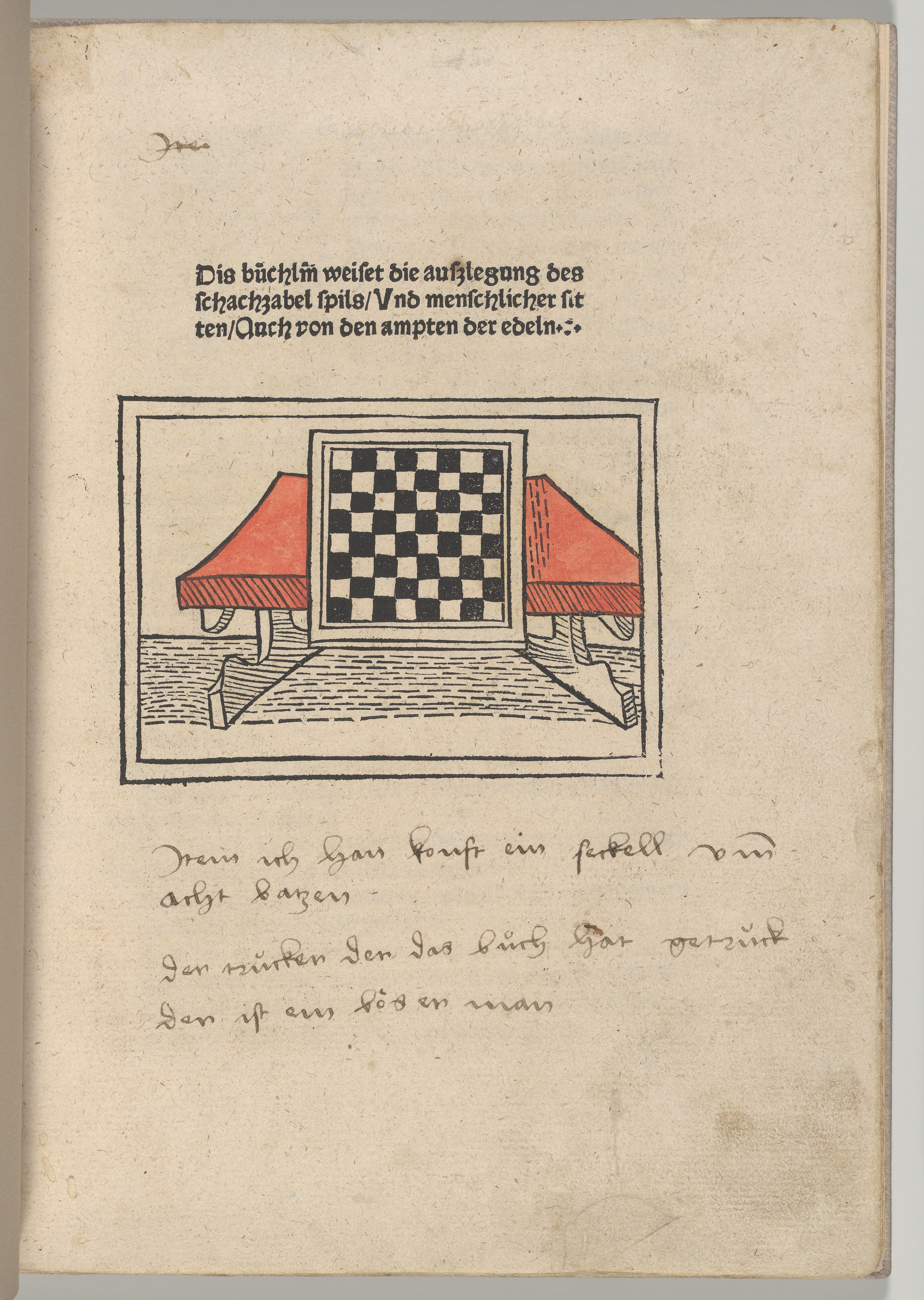 洋書 Libro degli scacchi di Jacopo Jacobus de Cessolis - The Book of Chess - The Metropolitan Museum
