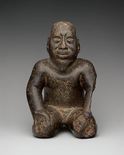 Kneeling Bearded Figure