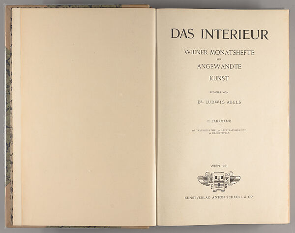 Das Interieur (1901), Ludwig Abels 