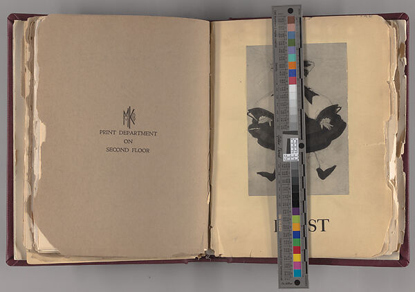 Messrs. M. Knoedler & Co. announce an exhibition of water colors, drawings and stage decorations by Leon Bakst : April 10th to April 24th, inclusive, 1920, Léon Bakst (Russian (born present day Belarus), Hrodna (Grodno) 1866–1924 Paris)