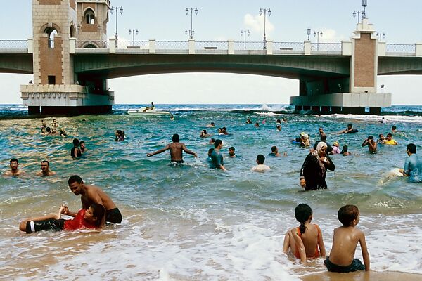 Domestic Tourism I: Beach, Maha Maamoun (Egyptian, born 1972), Chromogenic print 