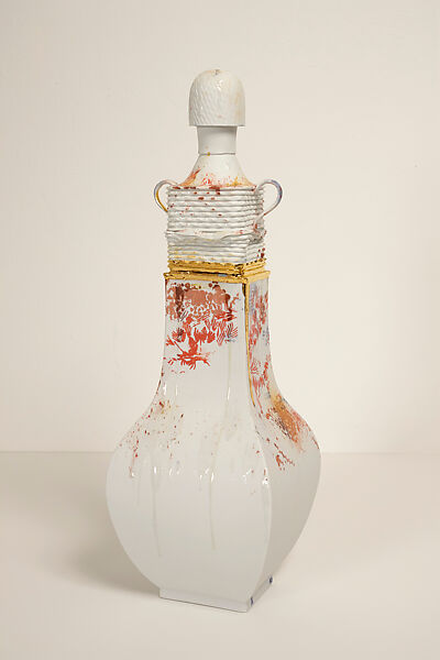 Three Hundred Years, Arlene Shechet (American, born New York 1951), Glazed Meissen porcelain and gold