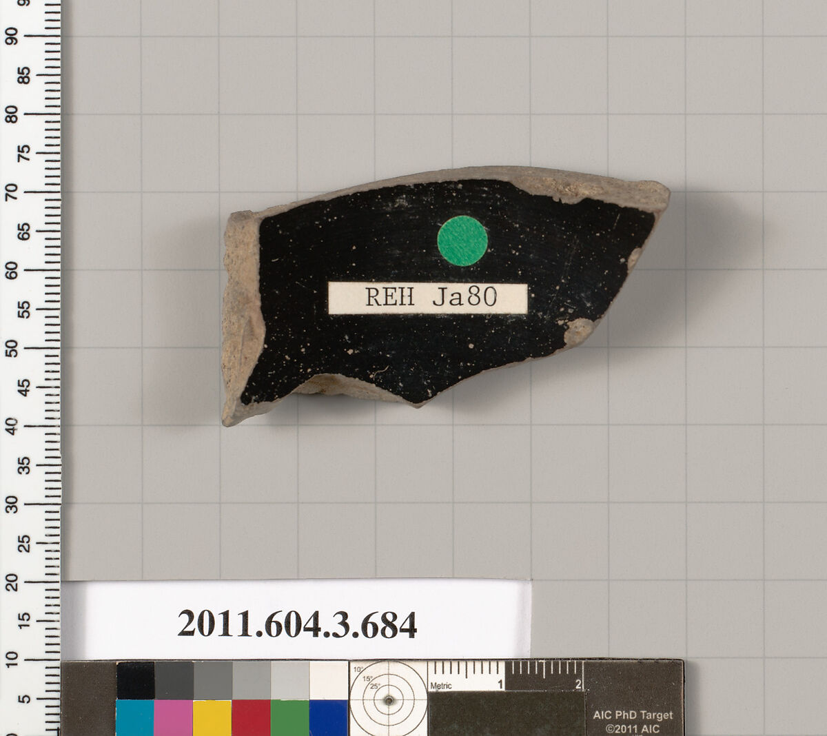 Terracotta fragment of a dinos, Terracotta, Greek, Attic